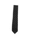 Tom Ford Regular Width Pointed Tip Polka Dot Tie In Animal Print