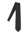 Tom Ford Regular Width Pointed Tip Polka Dot Tie In Black