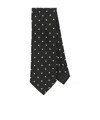 Tom Ford Polka Dot-jacquard Silk Tie In Black