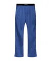 Tom Ford Polka-dot Pattern Pyjama Pants In Blue