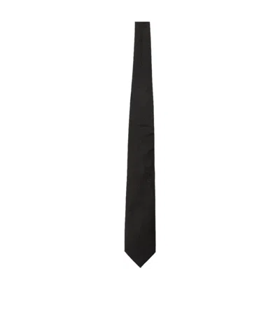 Tom Ford Polka-dot Satin Tie In Burgundy