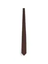 Tom Ford Brown Polka Dot Tie In Brown