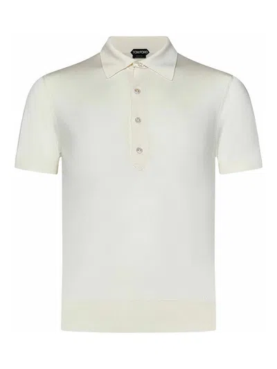 TOM FORD POLO - BLANCO