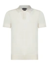 TOM FORD RIBBED FINISHES POLO