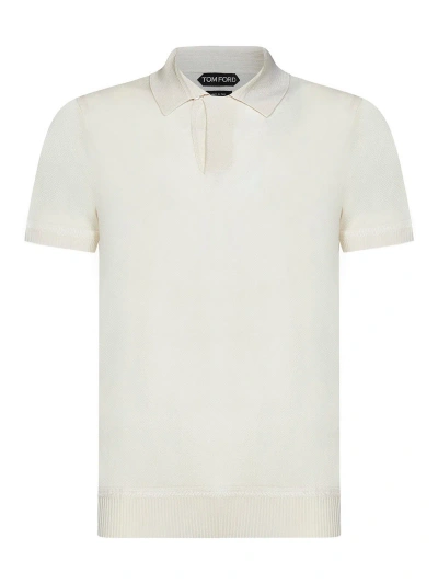 Tom Ford Polo - Blanco In White