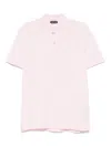 Tom Ford Man Polo Shirt Blush Size 42 Cotton In Pink
