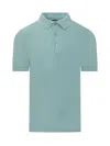 Tom Ford Plain Lyocell Polo In Blue