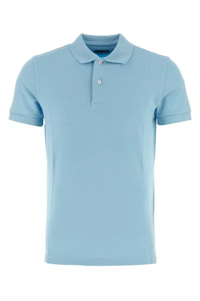 Tom Ford Polo In Blue