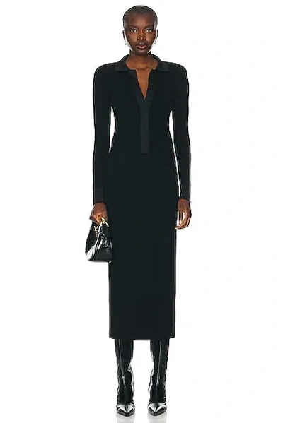 Tom Ford Polo Dress In Black