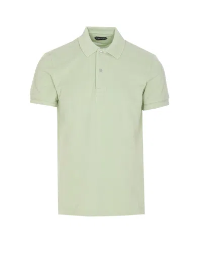 TOM FORD TENNIS PIQUET POLO SHIRT