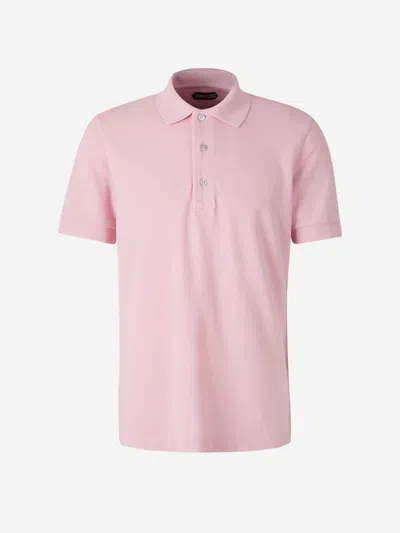 TOM FORD TOM FORD POLO LOGO PIQUE