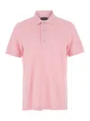 Tom Ford Pimk Short-sleeves Polo In Cotton Piquet Jersey Man In Pink