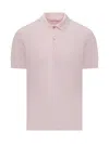 Tom Ford Button Detailed Short-sleeved Polo Shirt In Pink