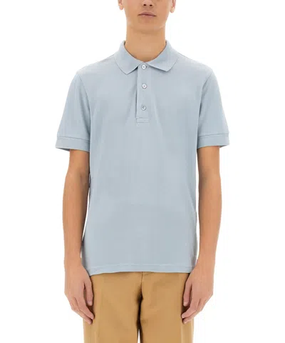 Tom Ford Polo Shirt In Blue