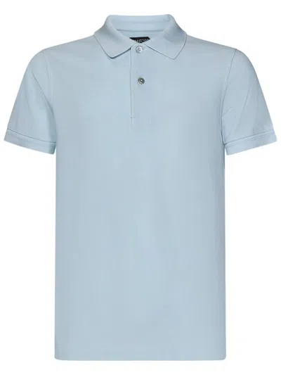 Tom Ford Polo Shirt In Blue