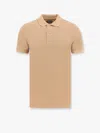 Tom Ford Embroidered Tf Polo T-shirt In Brown