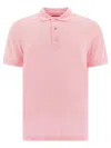 Tom Ford Pimk Short-sleeves Polo In Cotton Piquet Jersey Man In Pink