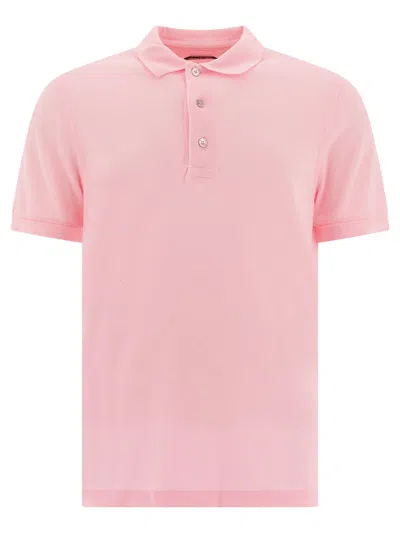 TOM FORD TOM FORD LYOCELL PIQUE POLO SHIRT