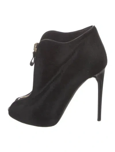 Pre-owned Tom Ford Ponyhair Pumps In Black