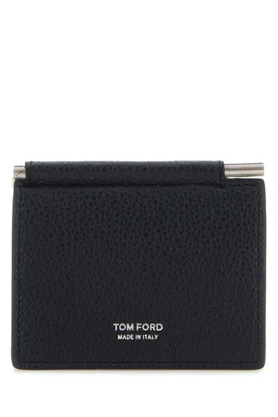 Tom Ford Porta Tessere-tu Nd  Male In Black
