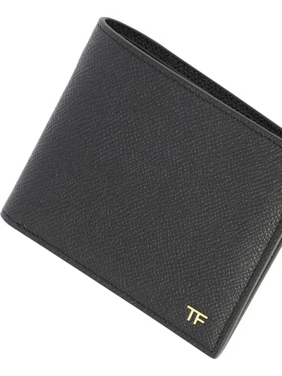Tom Ford Portafoglio Bifold In Black