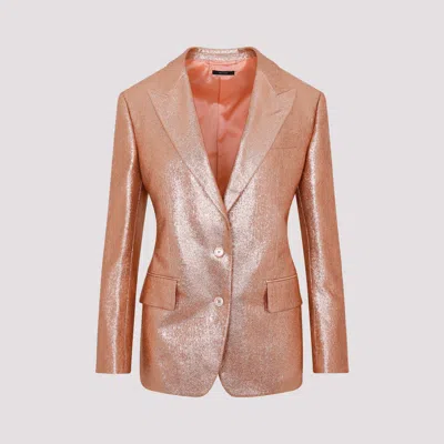 TOM FORD POWDER PINK TAILORED JACKET