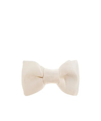 Tom Ford Pre-tied Bow Tie In Neutral