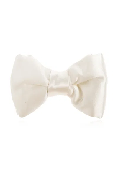 Tom Ford Pre-tied Bow Tie In White