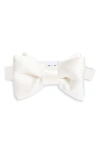 Tom Ford Pre-tied Silk Twill Bow Tie In Neutral