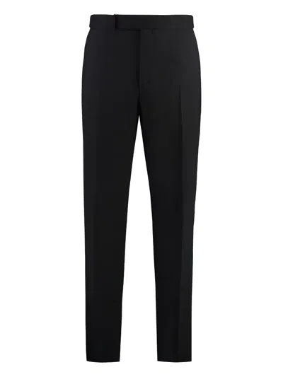 TOM FORD PRESSED-CREASE CHINO TROUSERS
