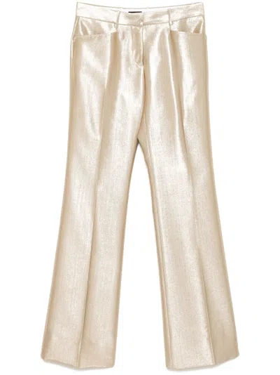 Tom Ford Tailored Wide-leg Trouser In Neutrals