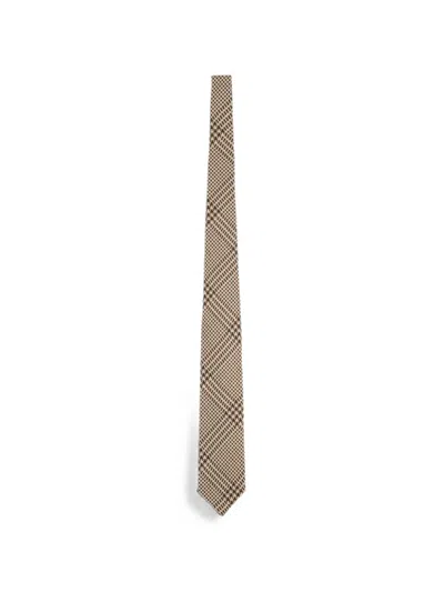 Tom Ford 8 Cm Silk Jacquard Cravat Mini Vatta Tie For Men Fw26 In Multi
