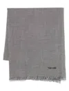 Tom Ford Prince Of Wales Scarf In Black