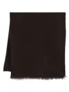 Tom Ford Prince Of Wales Scarf In Brown