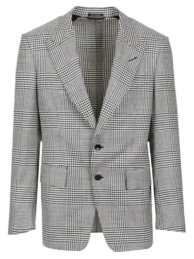 Tom Ford Prince Of Wales Shelton Jacket Jackets Multicolor
