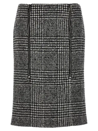 TOM FORD PRINCE OF WALES SKIRT