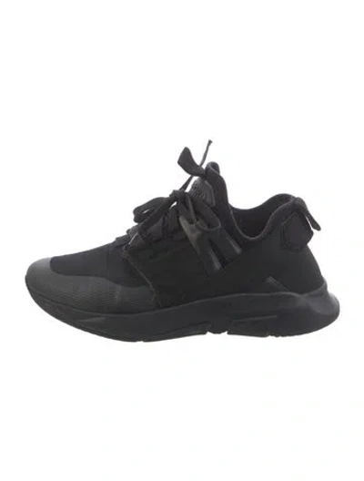 Pre-owned Tom Ford Printed Athletic Sneakers In Black