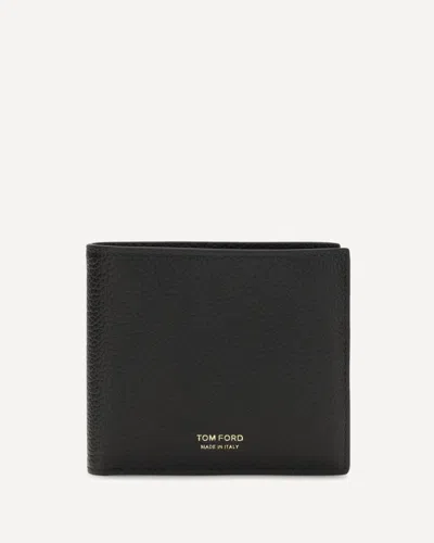 Tom Ford Printed Bifold Wallet In Black