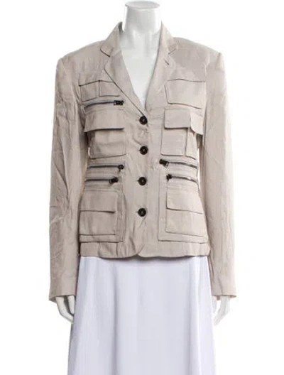 Pre-owned Tom Ford Printed Blazer In Neutral