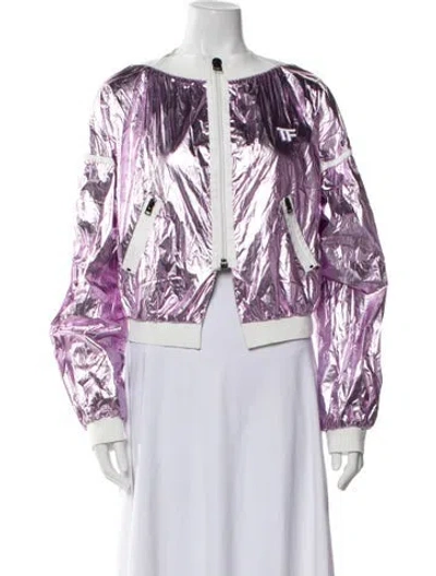 Pre-owned Tom Ford Printed Evening Jacket In Multi