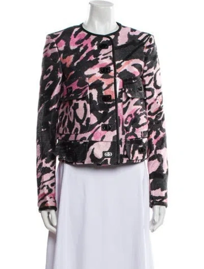 Pre-owned Tom Ford Printed Evening Jacket In Pink