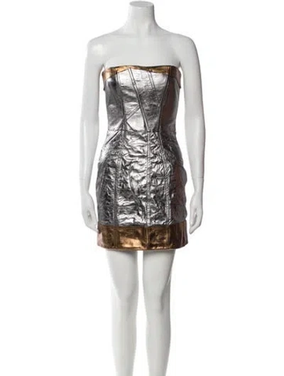 Pre-owned Tom Ford Printed Mini Dress