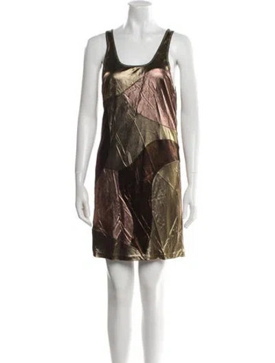 Pre-owned Tom Ford Printed Mini Dress