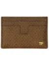 Tom Ford Phyton-print Leather Card Holder