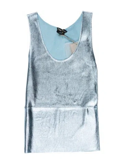 Pre-owned Tom Ford Printed Scoop Neck Bodysuit