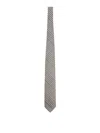 Tom Ford Printed Silk Tie In Multicolour