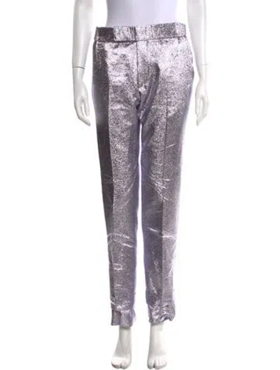 Pre-owned Tom Ford Printed Straight Leg Pants