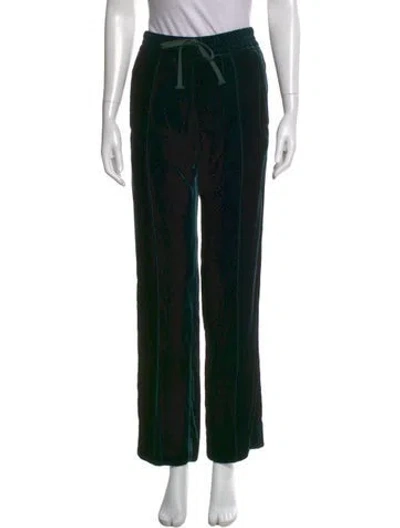 Pre-owned Tom Ford Printed Straight Leg Pants In Green
