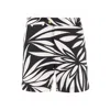 Tom Ford Printed Swim Shorts In Black