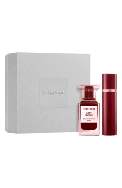 Tom Ford Private Blend Lost Cherry Eau De Parfum Gift Set $495 Value In Transparent